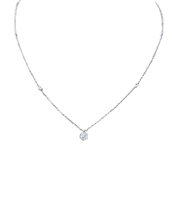 Halskette Lux Gioielli Dame in Weißgold Diamante 0.30 Ct CLL0122 030WBI - CLL0122 030WBI